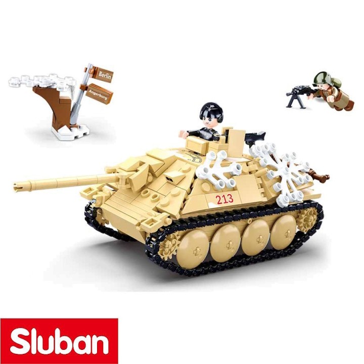 World War II Military Tank Model Kit - Sluban 344 Pieces