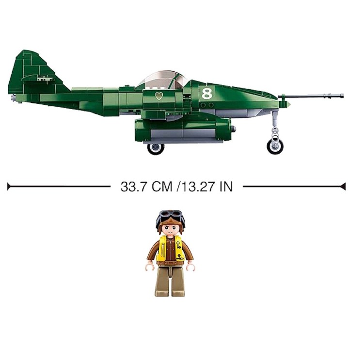 Sluban Military Airplane Model Kit - Collector's Edition