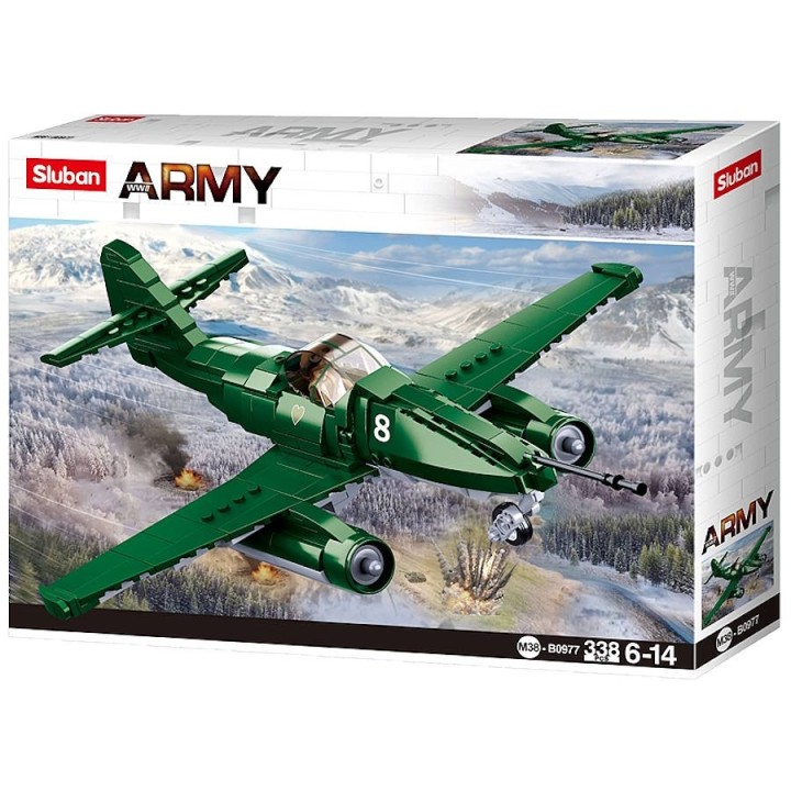 Sluban Military Airplane Model Kit - Collector's Edition