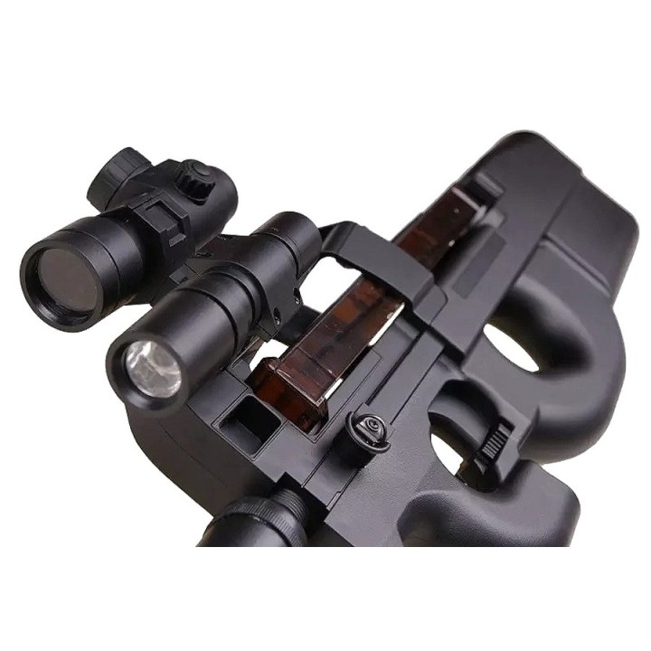 Affordable Well D90-H AEG Airsoft Replica with Accessories