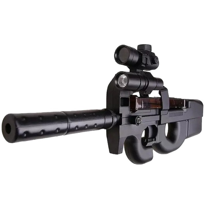 Affordable Well D90-H AEG Airsoft Replica with Accessories