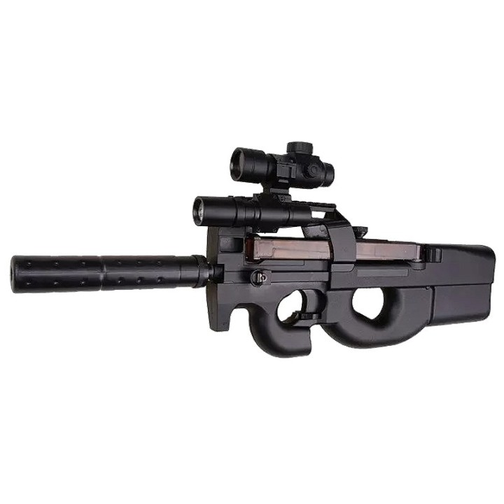 Affordable Well D90-H AEG Airsoft Replica with Accessories