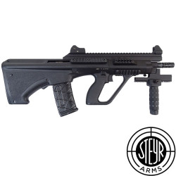 Fusil airsoft AEG Steyr AUG A3 XS avec rails Picatinny