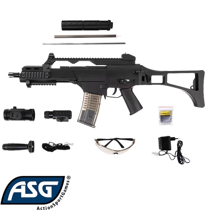 Pack fusil d’assaut airsoft g36 pas cher