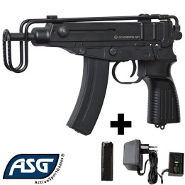 ASG Vz61 SMG Airsoft Replica - AEG for CQB