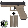 WE Airsoft Replica MK1 G17 Gas Gen4 Black/Tan