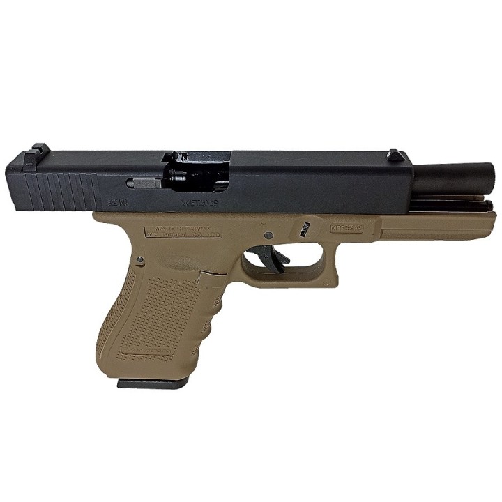 glock 17 airsoft gaz compact et robuste