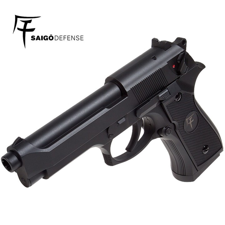 Black Electric M92 Airsoft Pistol - Saigo  AEP