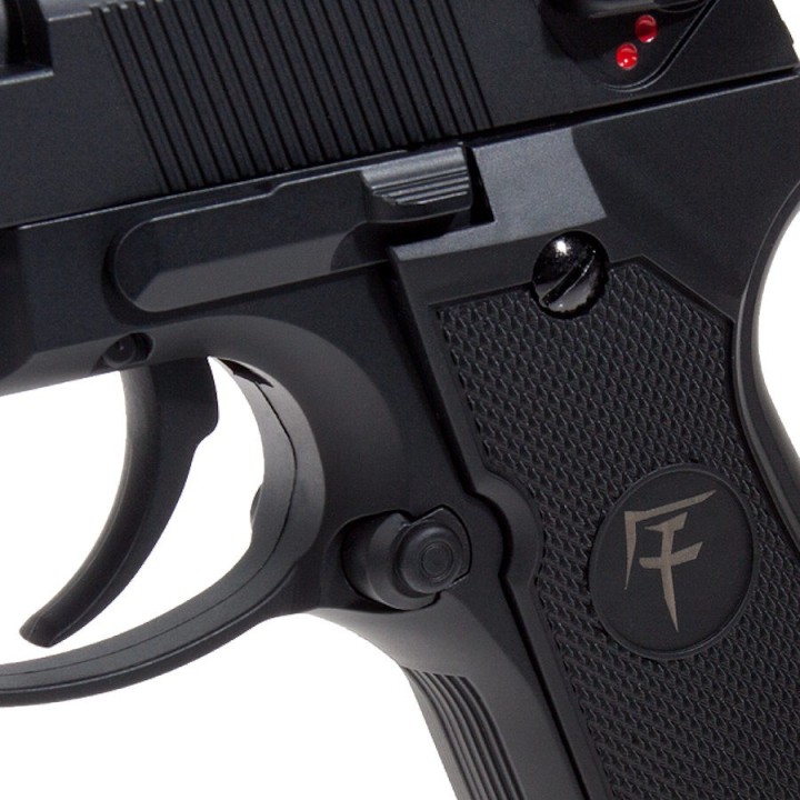 pistolet airsoft électrique noir 208 fps
