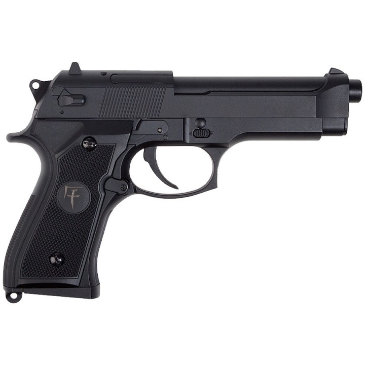 Black Electric M92 Airsoft Pistol - Saigo  AEP