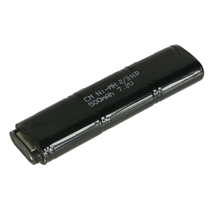 7.2 V 500 mAh NiMH battery for AEP Airsoft Replica - ASG &amp; Cyma