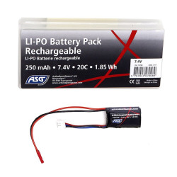 Li-Po Battery ASG 7.4V for Scorpion EVO HPA airsoft - ASG 18780