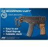 Beginner airsoft pistol CZ Scorpion Vz61 - manual and economical replica