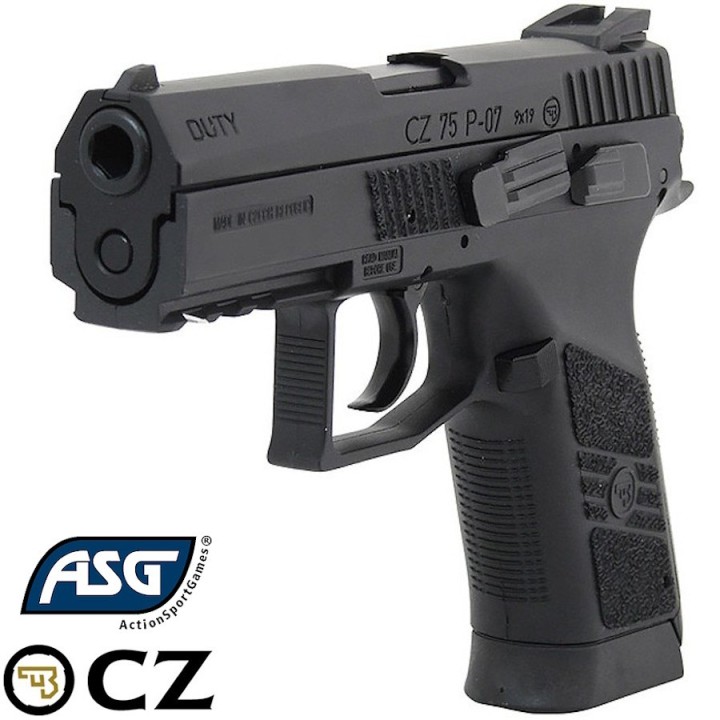 CZ 75 CO2 Airsoft Pistol - Semi-Automatic & Durable
