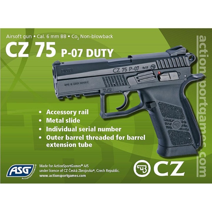 pistolet airsoft noir compact avec chargeur 25 billes