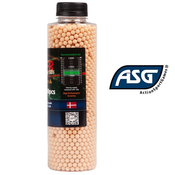 ASG Tracer BBs - Red Fluorescent Airsoft Pellets