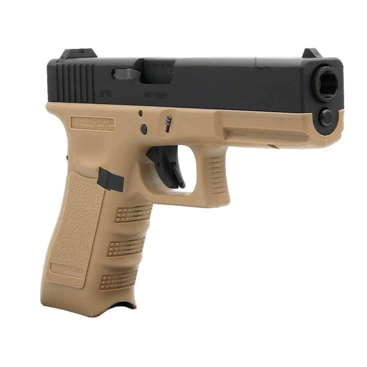 WE R17 Gen 3 airsoft Pistol GBB tan - Blowback United Kingdom