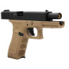 WE R17 Gen 3 Pistol airsoft gas GBB tan