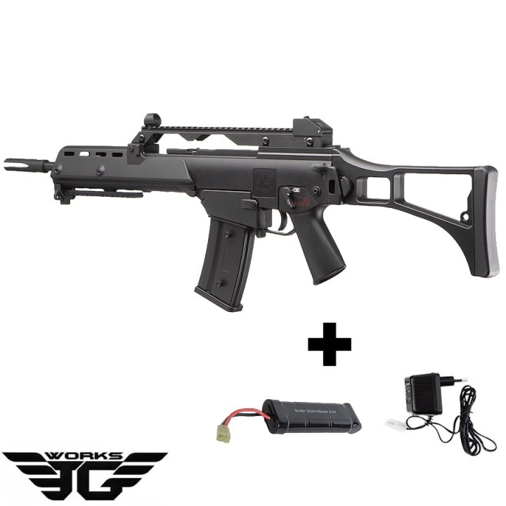 réplique airsoft g36 aeg jg works pour débutant