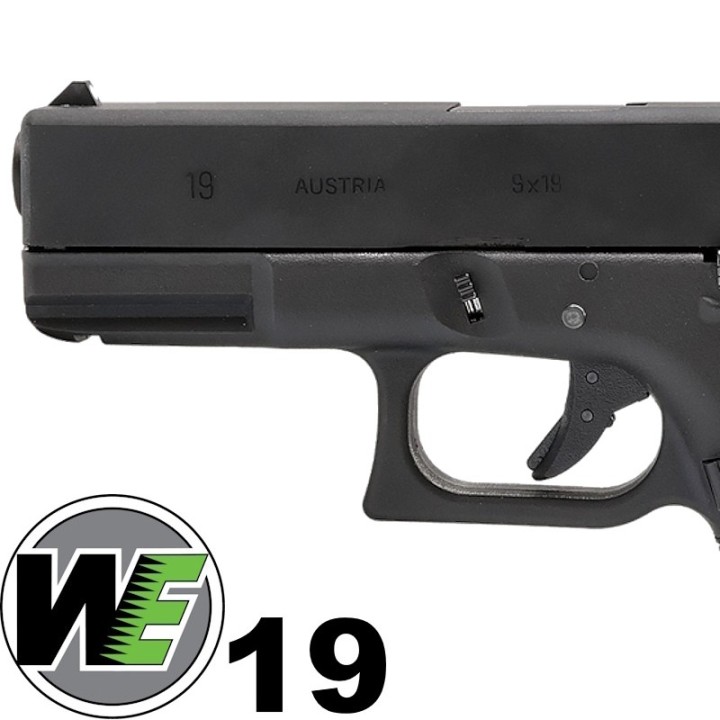 WE Airsoft MK3 G19 Gen4 CO2 Gas Blowback Replica