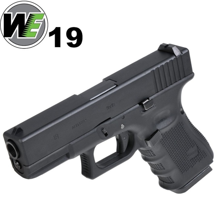 WE Airsoft MK3 G19 Gen4 CO2 Gas Blowback Replica