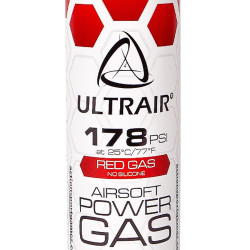 ASG Ultrair high pressure gas airsoft, 570 ml, 178 PSI, EP, Red