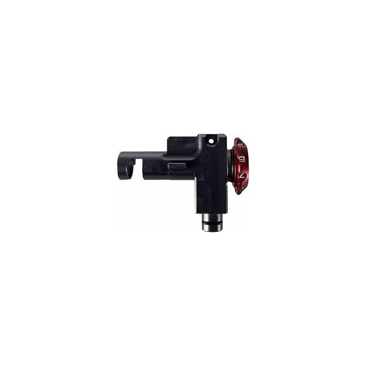 EON Hop-Up Chamber - Titanium housing + Red rotary dial
