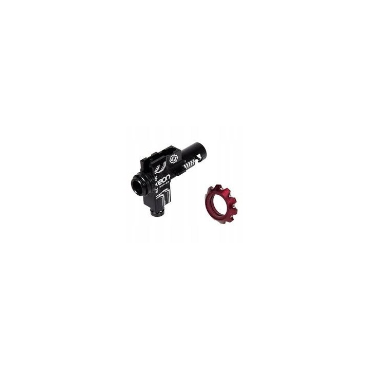 EON Hop-Up Chamber - Titanium housing + Red rotary dial