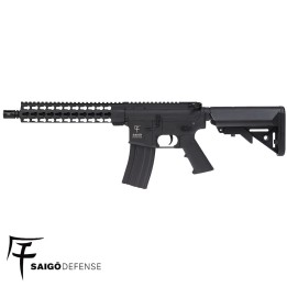 Kenji Longue Saigo Defense M4 AEG Airsoft Replica - KeyMod Rail, 300 BB Magazine