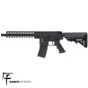 Airsoft AEG M4 Kenji Long Saigo Defense black replica