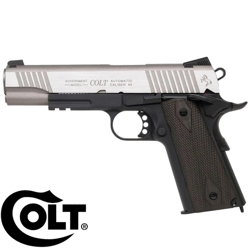 Airsoft Replica Colt 1911 GBB CO2 Blowback KWC Full Metal