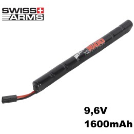 Rechargeable Airsoft AEG Battery 9.6V 1600mAh