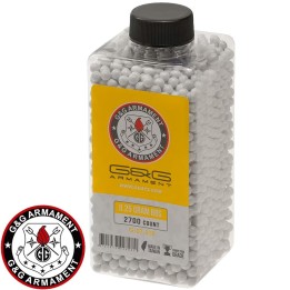 bouteille billes airsoft compétition gbb 2700