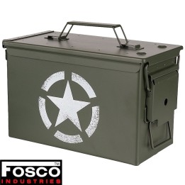 Ammo box Cal. 50 waterproof - military airsoft storage