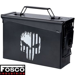 Stackable Airsoft Box - Punish Steel Skull