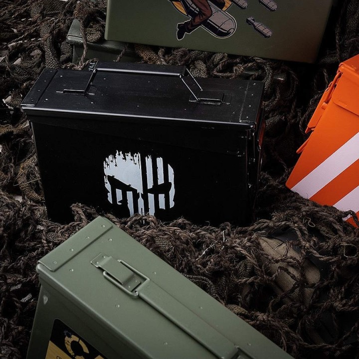boîte à munitions airsoft étanche empilable fosco