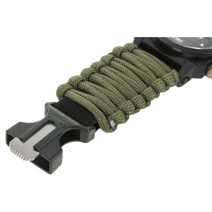Delta Tactics Survival Tactical Watch - Paracord Kit