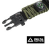 Delta Tactics Survival Tactical Watch with Paracord