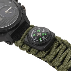 Delta Tactics Survival Tactical Watch with Paracord