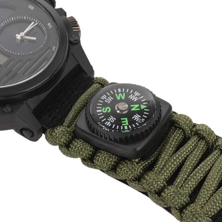 Delta Tactics Survival Tactical Watch - Paracord Kit
