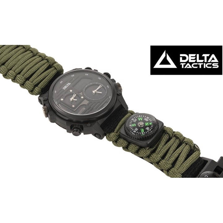 Delta Tactics Survival Tactical Watch - Paracord Kit