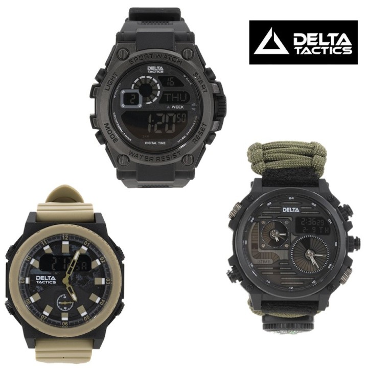 MONTRE DE SPORT ANALOGIQUE ET DIGIT TAN DELTA TACTICS