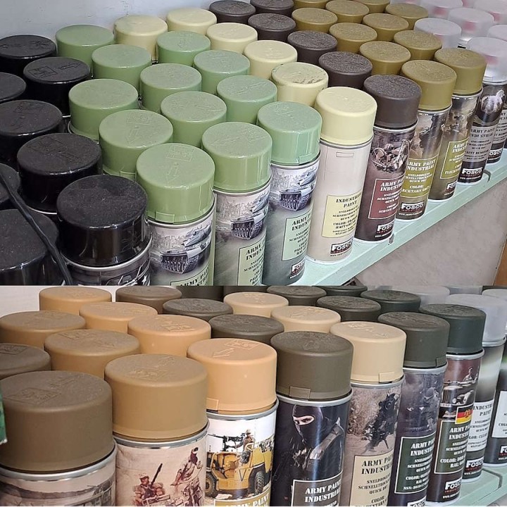 peinture militaire haute résistance