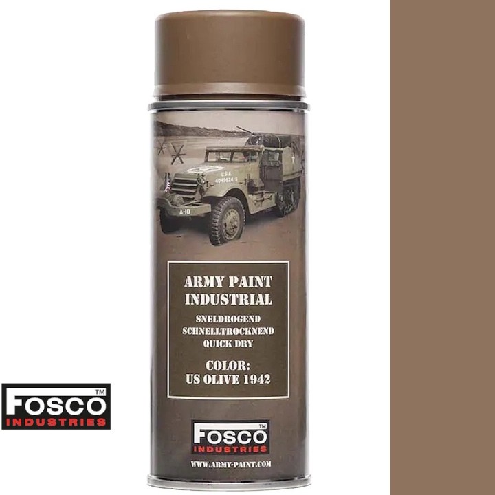 High Resistance Tactical Paint Aerosol for Airsoft Replicas