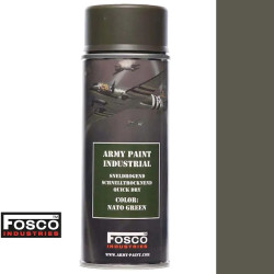 Professional military green aerosol paint bomb for...