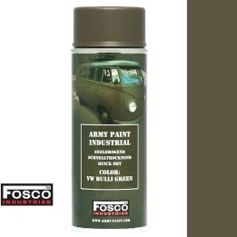 Military Car Body Paint 400mL - FOSCO Industries Bulli Green