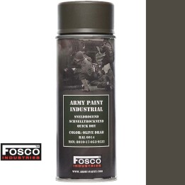 Fosco matte military spray paint - 400ml OLIVE DRAB