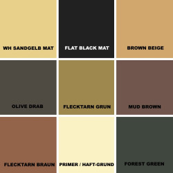 Synthetic Military Multi-Surface Spray Paint - MUD BROWN RAL 8027 MAT