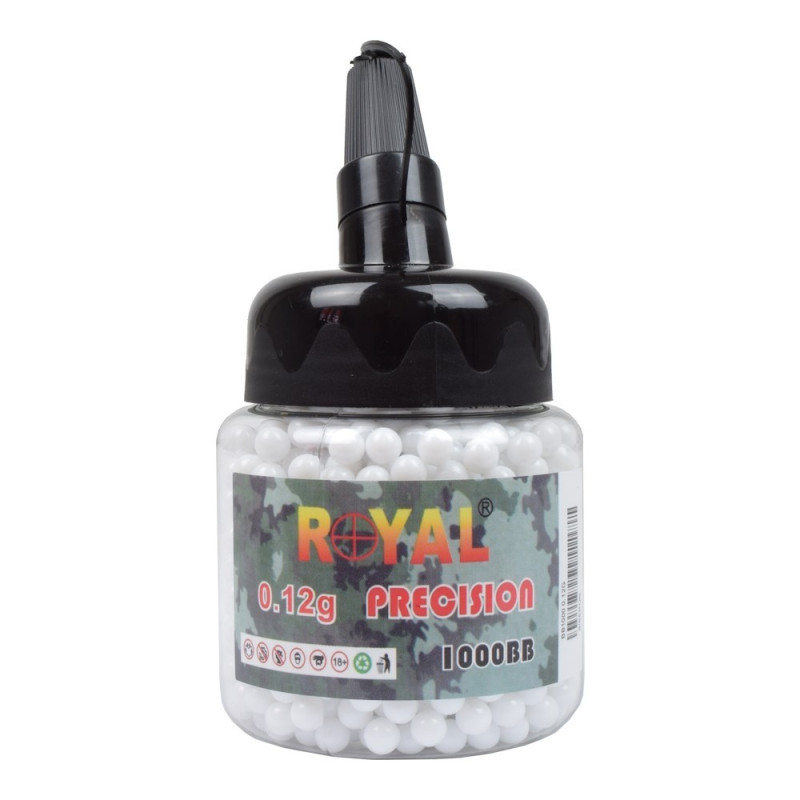AIRSOFT 6mm BALL PELLETS 0.12g BIBERON 100