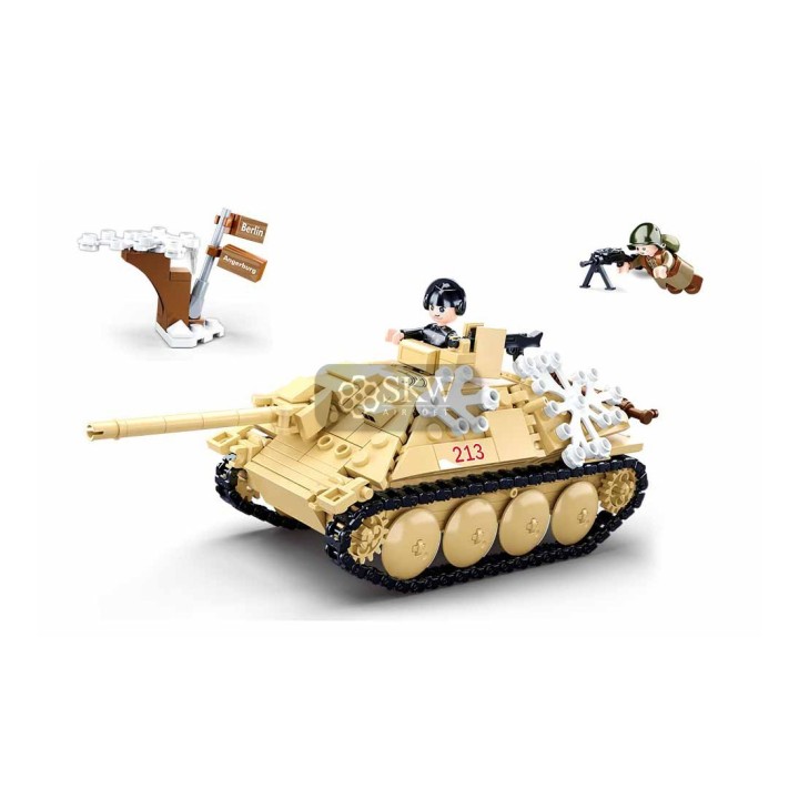 World War II Military Tank Model Kit - Sluban 344 Pieces